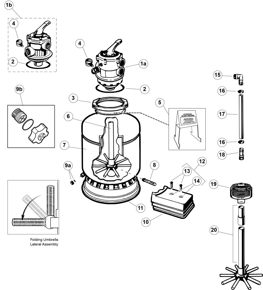 Hayward S164T,S166T Replacement Parts