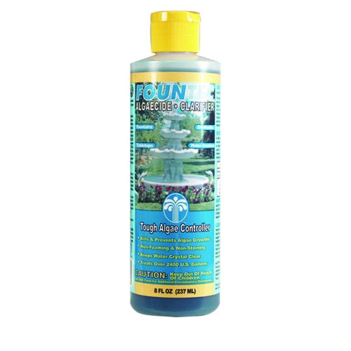 fountec algaecide and clarifier 8 fl oz 50008 fountec algaecide and clarifier 8 fl oz 50008